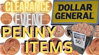 Penny Items to Look For at Dollar General During the Clearance Event