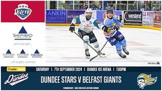 EXTENDED 4K HIGHLIGHTS | 07/09/2024 | Dundee Stars v Belfast Giants