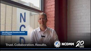 NCDMM Celebrates 20-Year Anniversary - Employee Testimonial - John Wilczynski