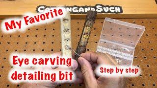 My Favorite Go To Eye Carving Diamond Bit NEW!