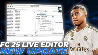 FC 25 Live Editor | Complete Guide for EA FC 25 | Step-by-Step Cheat Engine Career