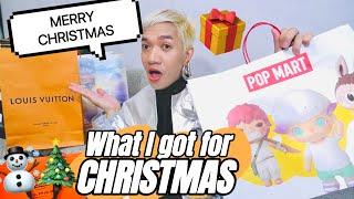 UNBOXING my CHRISTMAS PRESENTS from LOUIS VUITTON + POPMART LABUBU + JAPAN TRAVEL + Holiday Gifts