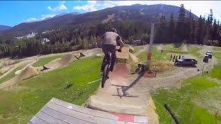 MTB slopestyle course preview w/ Brandon Semenuk - Red Bull Joyride 2014