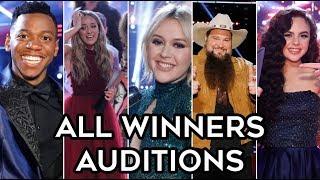 ALL WINNERS Auditions Seasons 1-15 | The Voice USA