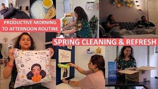 Diligent Homemaking Routine - Spring Refresh & Comfy Lunch | Elegear cooling blanket Arc-Chill 3.0
