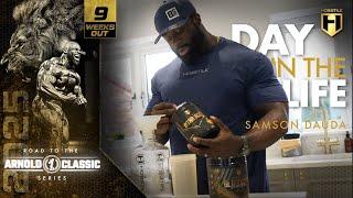 Day in the Life of Mr. Olympia Samson Dauda | 9 Weeks Out | 2025 Arnold Classic Series | HOSSTILE