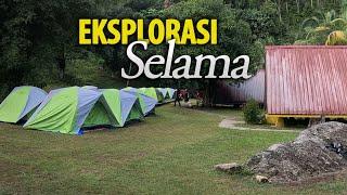 Camping di Selama Perak, Makan Nasi Lemak 50 Sen? Explore Lubuk Sungai Air Terjun