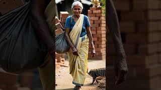 "Emotional Hindi Story of Grandmother and Cat | Heart Touching AI Story |