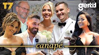 Dasma! Martohet Adri e Ilirana, çka nuk u pa aty! Luizi, Azemi, Alba e Santiana | Canapé | T7