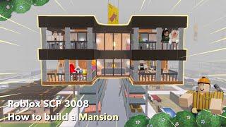 Mansion build tutorial in roblox 3008 | 3008 house ideas