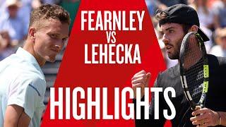 Jacob Fearnley v Jiri Lehecka Highlights | HSBC Championships 2025 | LTA