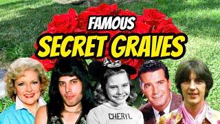 10 Celebrities Buried In SECRET or UNKNOWN Graves!