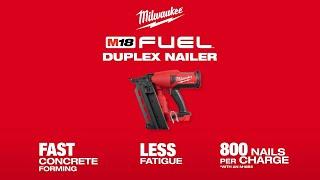 M18 FUEL™ Duplex Nailer - M18FDN0C