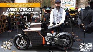 Sarolea's Electric motorcycle N60 - Bike Shed Show 2019