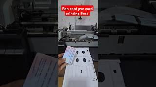 Pan card pvc card printing Best  Epson L805 #pvc card printer