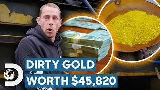 Dirty Gold Makes Over $45,000 For Kris Kelly | Gold Divers