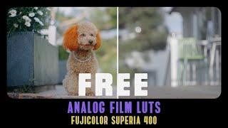 FREE ANALOG FILM LUTS - FUJICOLOR SUPERIA 400