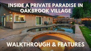 Inside A Private Paradise In Oakbrook Village / Walkthrough & Features