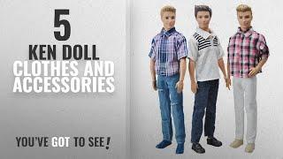 Top 10 Ken Doll Clothes And Accessories [2018]: E-TING 3 Sets Casual Wear Plaid Doll Clothes Jacket