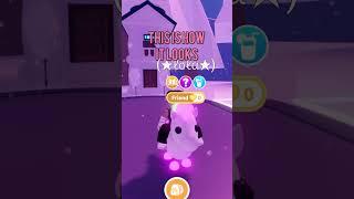 GETTING AN NFR UNICORN ON ADOPT ME!!  #adoptme #roblox /cloud1ty