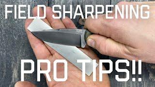 HOW TO FIELD SHARPEN BLADES