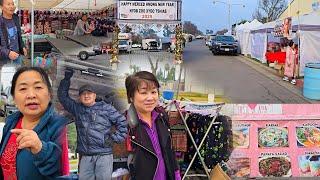 MERCED HMONG NEW YEAR 2025 VENDORS SETTING FOR 12/20/2024