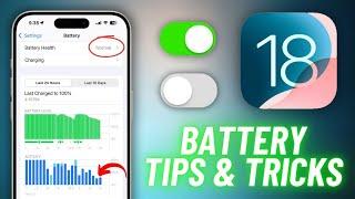 iOS 18 -- ULTIMATE iPhone Battery Guide // Battery Tips and Tricks That ACTUALLY Work!