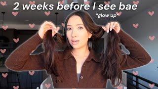 GLOW UP FOR VALENTINE'S DAY 2025 | pack with me to see my boyfriend!