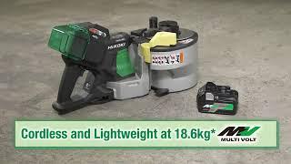 Cordless Portable Rebar Cutter / Bender from HiKOKI - VB3616DA