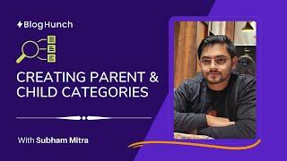 How to create parent and child categories