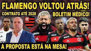 REVIRAVOLTA! FLAMENGO VOLTOU ATRÁS COM GABIGOL! AGORA SIM! MENGÃO FEZ A PROPOSTA! BOLETIM MÉDICO! E+