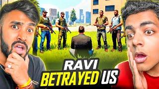 Ravi Betrayed Techno Gamerz & Lazy Assassin In This City   | GTA 5 Grand RP #73