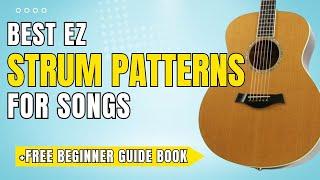 EZ Guitar Strum Patterns For Songs Beginner Lesson - Strumming n Rhythm