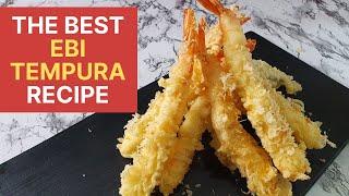 HOW TO COOK RESTAURANT-STYLE EBI TEMPURA (Secret Technique Revealed!) || Chef Nico Garcia