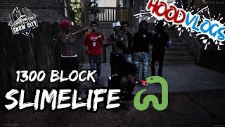 SlimeLife (13th St) Hood Vlogs| Beef with KTS & 1700, Brawl With TossGang ( Snow City RP)