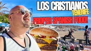 I promise its Real Spanish Food in Los Cristianos… but McDonald's Had Other Plans  still Proper!