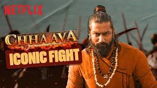 Vicky Kaushal's Most EPIC Fight Sequence In & As #Chhaava  | Netflix India