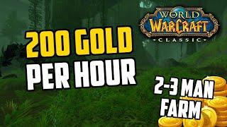 200 Gold per Hour as ANY Class - Classic WoW Goldfarm