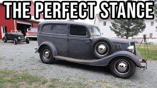 Vintage Drop Axle, Big & Littles & 40 Ford Wheels!! - 1934 Sedan Delivery