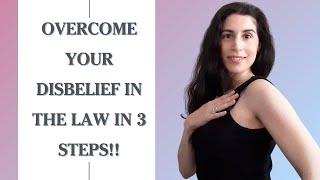 Overcome Your Disbelief In the Law Of Assumption In 3 Steps | Manifesting Mastery