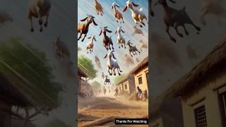 “The Giant Fan That Shook the Village | Funny Story with a Twist!” #shorts #viralshorts
