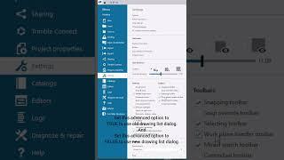 How to change drawing list style from old to new or new to old in Tekla structure