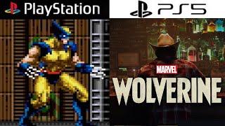 Evolution Of Wolverine In Playstation Games | Marvels Wolverine ps5 |   Playstation 5 | nixian