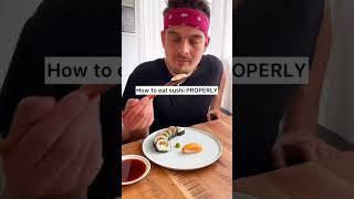 Mischst du das WASABI mit der SOJASAUCE??️ |So isst man Sushi RICHTIG| Rückblick|CHEFKOUDY