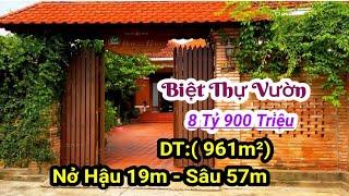 siêu phẩm biệt thự vườn (961m²) giá siêu rẻ tại thủ dầu một bình dương