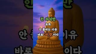 한 자식만 유독 안 풀리는 이유가 있습니다 | 부처님말씀 | 마음머무는곳