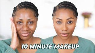 10 - MINUTE EVERYDAY MAKEUP FOR WORK & SCHOOL. NO FALSE EYELASHES, NO BAKING. | BEGINNER FRIENDLY