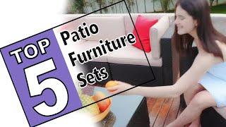 ⭐The Best Patio Furniture Sets - 2021 Top 5 Review