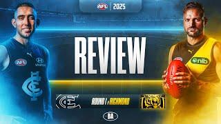 REVIEW | Carlton v Richmond | AFL Round 1, 2025