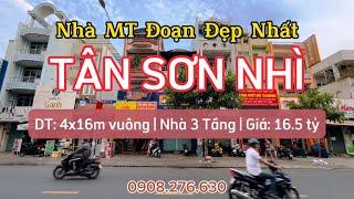 Mặt tiền đường Tân Sơn Nhì, quận Tân Phú - Đoạn đẹp nhất tuyến đường - Kinh doanh sầm uất